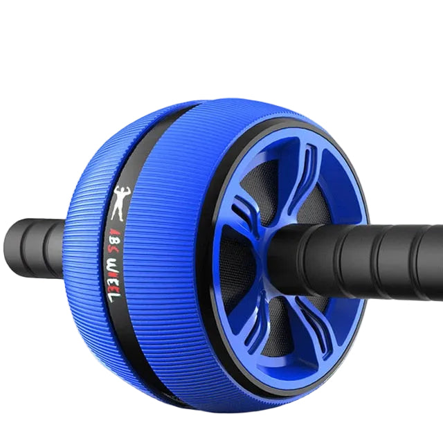 Silent TPR Abdominal Wheel Roller Trainer Fitness Equipment Gym Home Exercise Body Building Ab roller Belly Core Trainer