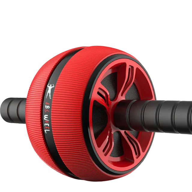 Silent TPR Abdominal Wheel Roller Trainer Fitness Equipment Gym Home Exercise Body Building Ab roller Belly Core Trainer