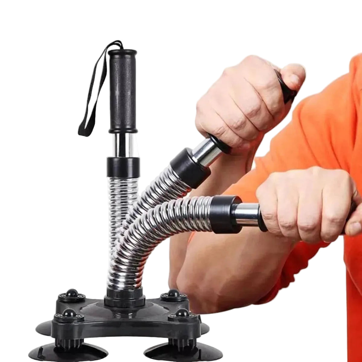 Portable Arm Wrestling Hand Grip Exerciser Wrist Muacle Power Strengthener For Gym Home Spring Forearm Workout Spring Equipments