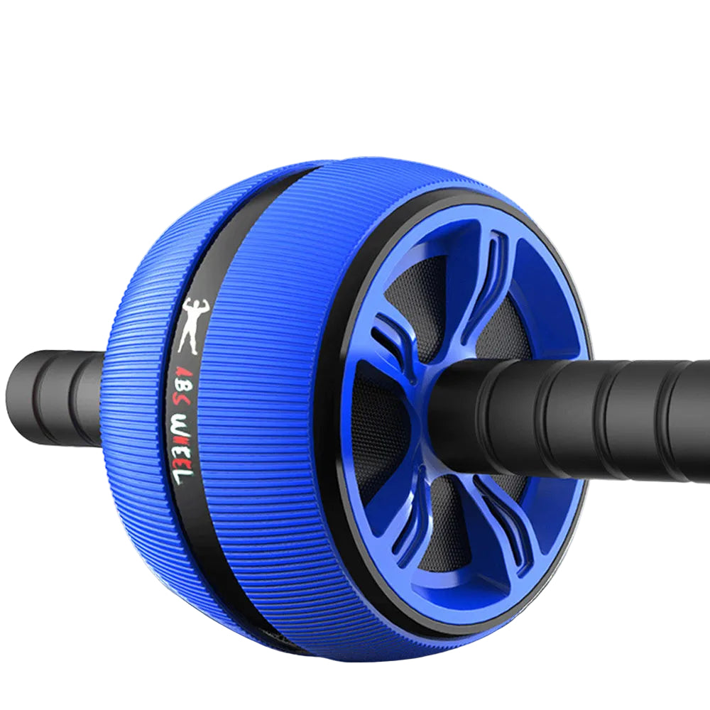 Silent TPR Abdominal Wheel Roller Trainer Fitness Equipment Gym Home Exercise Body Building Ab roller Belly Core Trainer