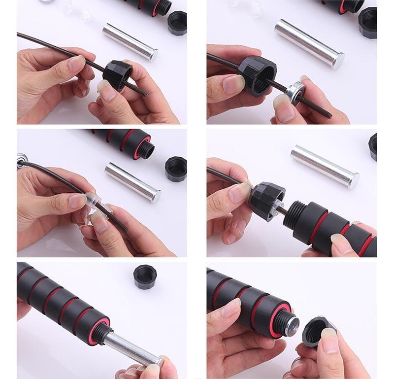 Jump Ropes With Electronic Counting Display